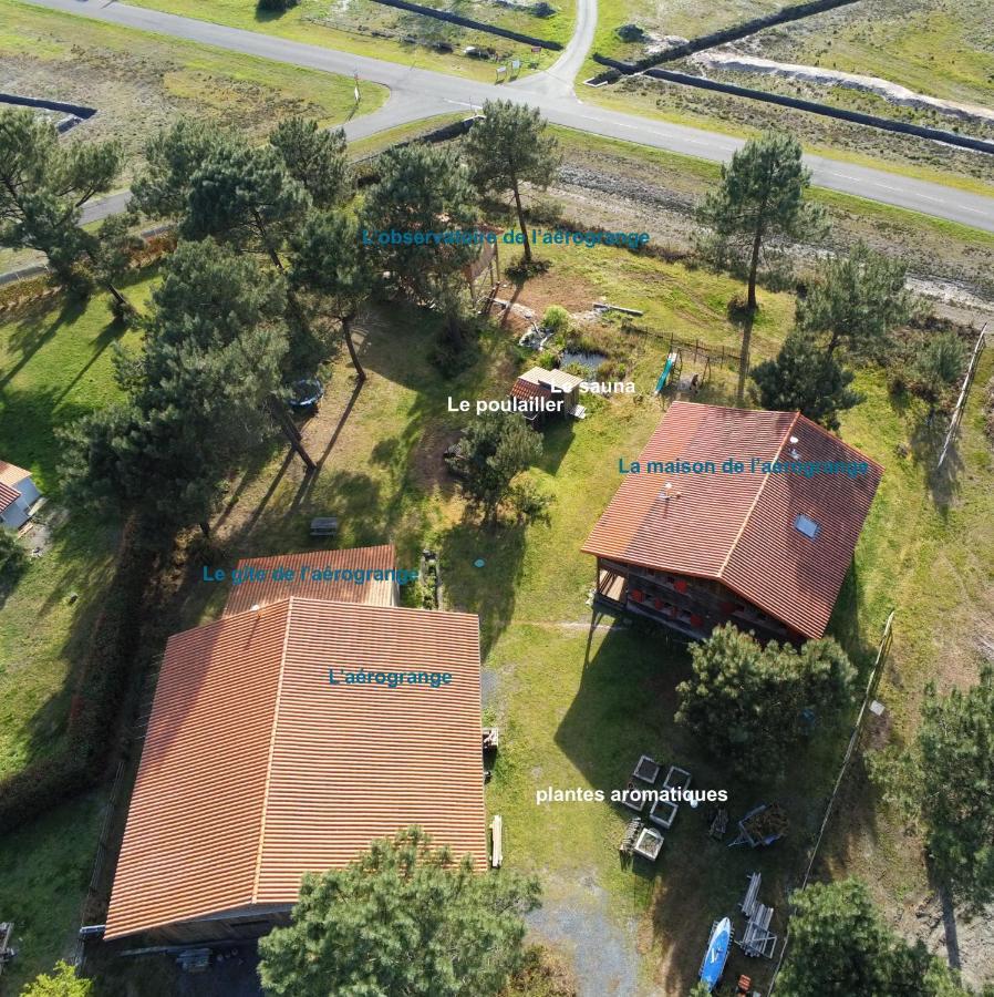 Le Gite De L'Aerogrange Biscarrosse Exterior photo